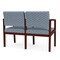 Lesro Lenox 2 Seat Tandem Seating W/ Arm, 44 in W 26 in L 31.5 in H LW2103 - alternate 3